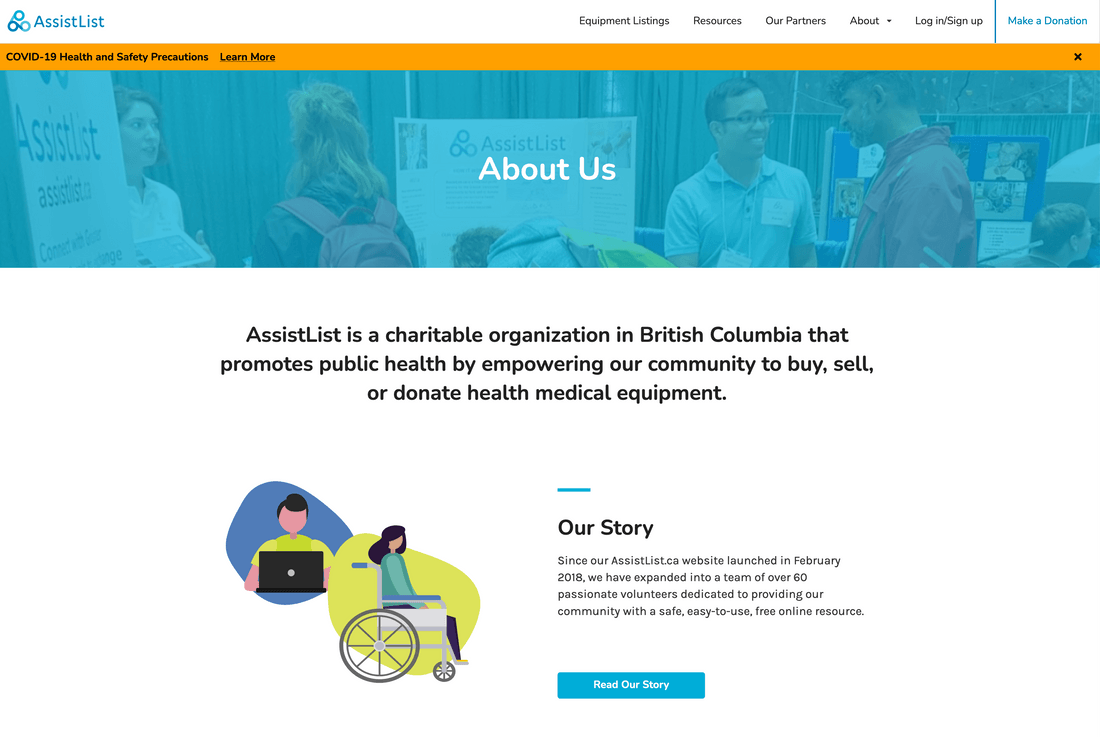 AssistList website